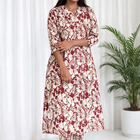 A-Line Flex Cotton Co-ord Set